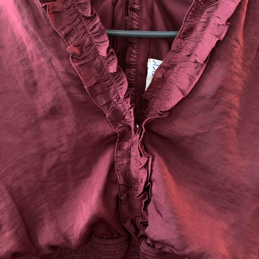 Maroon long sleeve mini - Picture 2 of 6